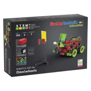 Robootika TXT 4.0 baaskomplekti täiendkomplekt "Robootika Omnirataste täiendkomplekt“.
